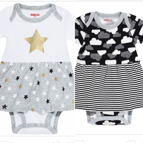 Two 3mo skirted onesies - Picture 1 of 6